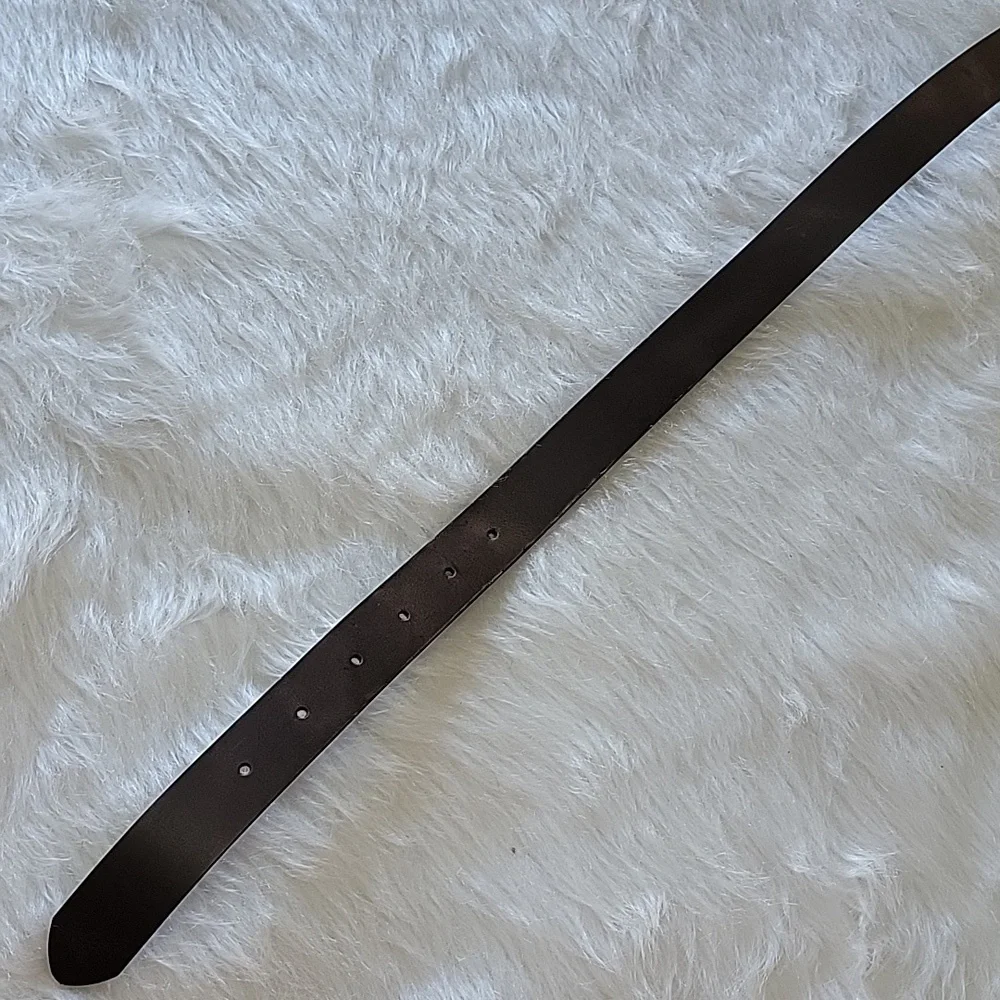 OLD NAVY Boy's Brown Silver Tone Hardware School Uniform Classic‎ Preppy Belt L